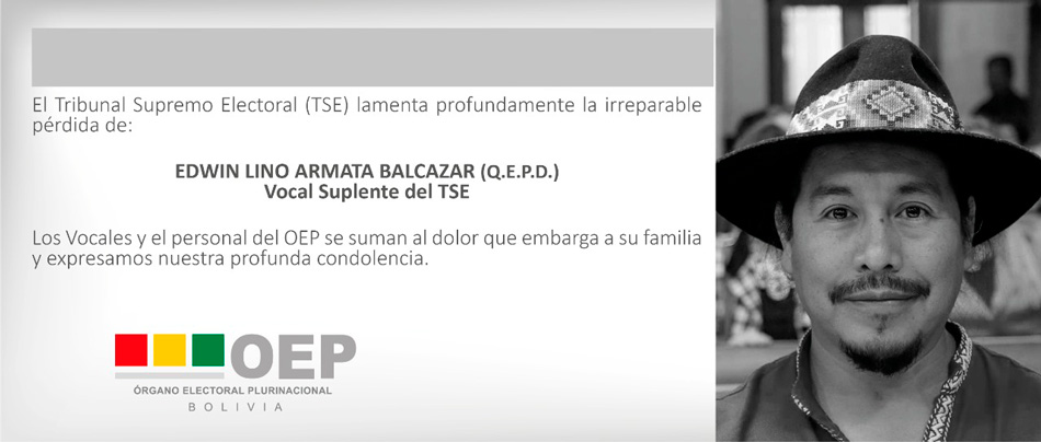 Comunicado Edwin Armata (+)